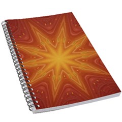 Fractal Wallpaper Colorful Abstract 5 5  X 8 5  Notebook by Mariart