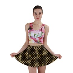 Honeycomb Beehive Nature Mini Skirt