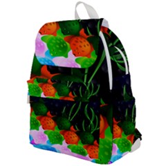 Pattern Fishes Escher Top Flap Backpack