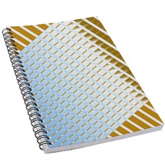 Diagonal Seamless Line Design 5 5  X 8 5  Notebook by LoolyElzayat