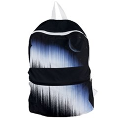 Spectrum And Moon Foldable Lightweight Backpack by LoolyElzayat