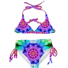 Ornament Kaleidoscope Kids  Classic Bikini Set by Pakrebo