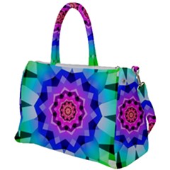 Ornament Kaleidoscope Duffel Travel Bag by Pakrebo