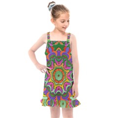 Background Image Structure Kids  Overall Dress