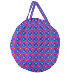 Background Image Decorative Art Giant Round Zipper Tote by Pakrebo