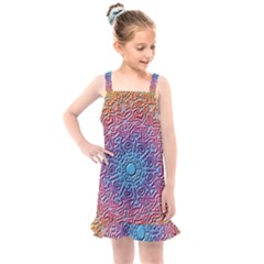 Background Pattern Texture Kids  Overall Dress