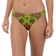 Tile Background Image Pattern Green Band Bikini Bottom