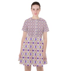 Background Image Tile Geometric Sailor Dress