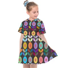 Zappwaits Flowers Kids  Sailor Dress by zappwaits