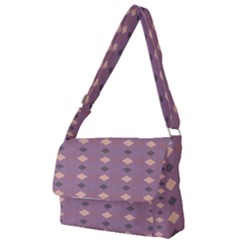 Express Yourself Full Print Messenger Bag by WensdaiAmbrose
