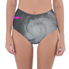 Survivor Of Hurricane Maria Puerto Rico Reversible High-waist Bikini Bottoms