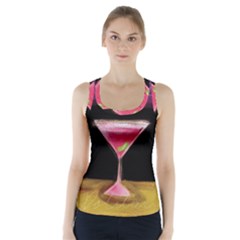 Cosmo Cocktails Racer Back Sports Top by StarvingArtisan