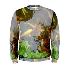 Koi Fish Pond Men s Sweatshirt