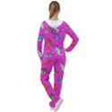 Dinosaurs - Fuchsia Women s Tracksuit View2