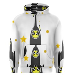 Spacecraft Star Emoticon Travel Men s Pullover Hoodie by Wegoenart