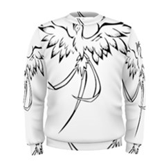 Phoenix Mythical Bird Animal Men s Sweatshirt by Wegoenart