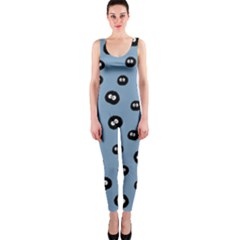 Totoro - Soot Sprites Pattern One Piece Catsuit by Valentinaart