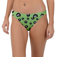 Totoro - Soot Sprites Pattern Band Bikini Bottom by Valentinaart