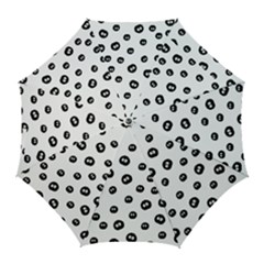 Totoro - Soot Sprites Pattern Golf Umbrellas by Valentinaart