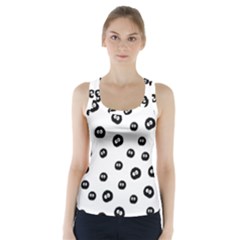 Totoro - Soot Sprites Pattern Racer Back Sports Top by Valentinaart