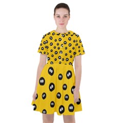 Totoro - Soot Sprites Pattern Sailor Dress