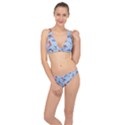 Dinosaurs - baby blue Classic Banded Bikini Set  View1