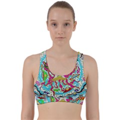 Supersonic Octopus Back Weave Sports Bra by chellerayartisans