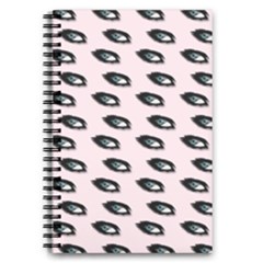 Eyes Pink 5 5  X 8 5  Notebook