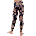 Wood Stick Piles Kids  Lightweight Velour Leggings View4