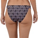 Gothic Church Pattern Band Bikini Bottom View2