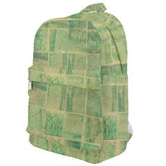 Abstract Green Tile Classic Backpack