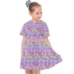 Paisley Lilac Sundaes Kids  Sailor Dress by snowwhitegirl