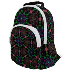 Backgrounds Pattern Wallpaper Color Rounded Multi Pocket Backpack