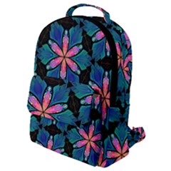 Ornament Digital Color Colorful Flap Pocket Backpack (small)