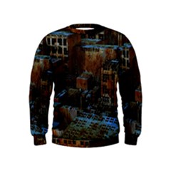 Building Ruins Old Industry Kids  Sweatshirt by Pakrebo