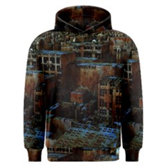 Building Ruins Old Industry Men s Overhead Hoodie by Pakrebo