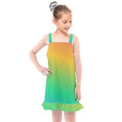 Sunburnt Splash Kids  Overall Dress