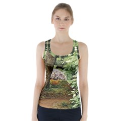 Garden Of The Phoenix  Racer Back Sports Top by Riverwoman