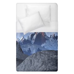 Mountains Moon Earth Space Duvet Cover (single Size) by Pakrebo