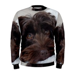 Laying In Dog Bed Men s Sweatshirt by pauchesstore