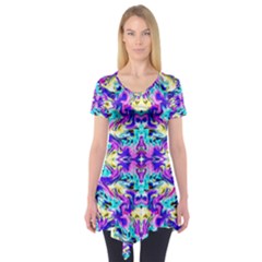 Ml 129 2 Short Sleeve Tunic  by ArtworkByPatrick