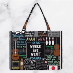 Book Quote Collage Medium Tote Bag by Sudhe