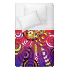 Boho Hippie Bus Duvet Cover (single Size) by lucia