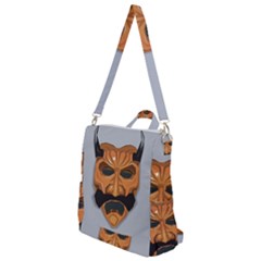 Mask India South Culture Crossbody Backpack by Sudhe