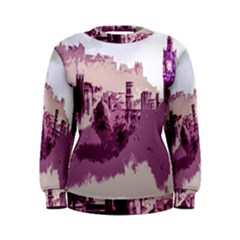 Abstract Painting Edinburgh Capital Of Scotland Women s Sweatshirt by Sudhe