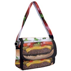 Abstract Barbeque Bbq Beauty Beef Courier Bag by Sudhe