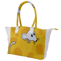 Rat Mouse Cheese Animal Mammal Canvas Shoulder Bag