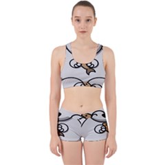 Bear Polar Bear Arctic Fish Mammal Work It Out Gym Set by Sudhe