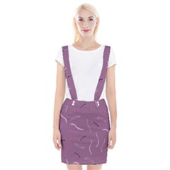 Plumelet Pen Ethnic Elegant Hippie Braces Suspender Skirt by Sudhe