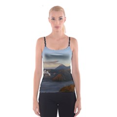 Sunrise Mount Bromo Tengger Semeru National Park  Indonesia Spaghetti Strap Top by Sudhe